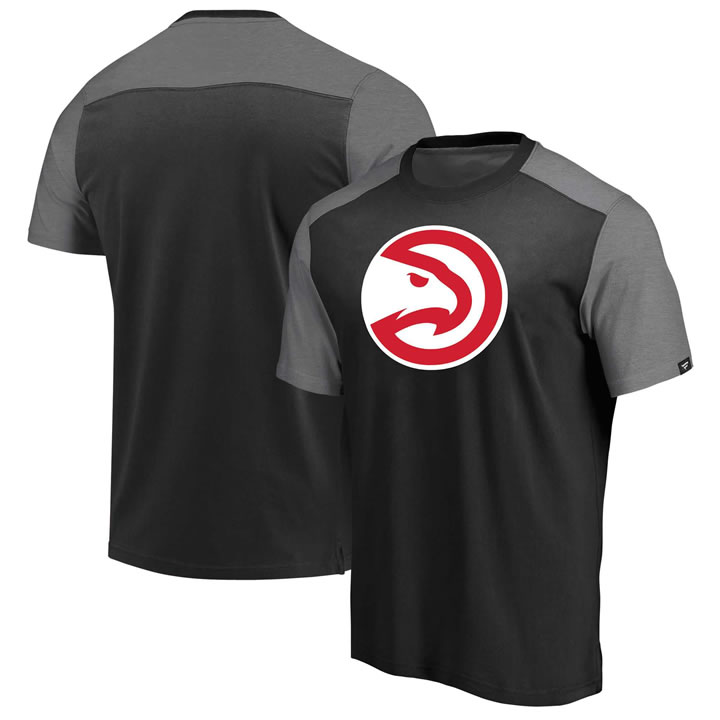 Atlanta Hawks Fanatics Branded Iconic Blocked T-Shirt Black,We sell and wholesale Atlanta Hawks Fanatics Branded Iconic Blocked T-Shirt Black on line form chian!